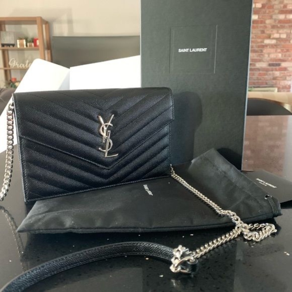 YSL  silver WOC